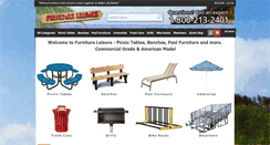 Desktop Screenshot of furnitureleisure.com
